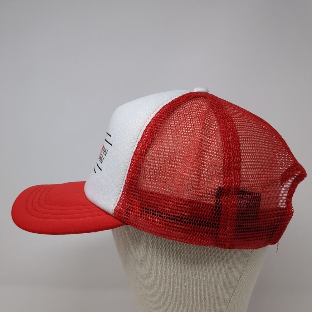 Backstreet Boys DNA World Tour Snapback Trucker Hat Red OS Mesh Back 6 Panel - Picture 3 of 8